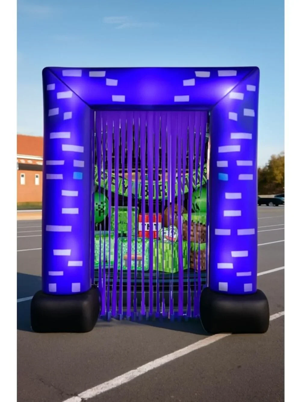 7FT Halloween Inflatable Car Decorations Kit for Trunk or Treat & Garage Door